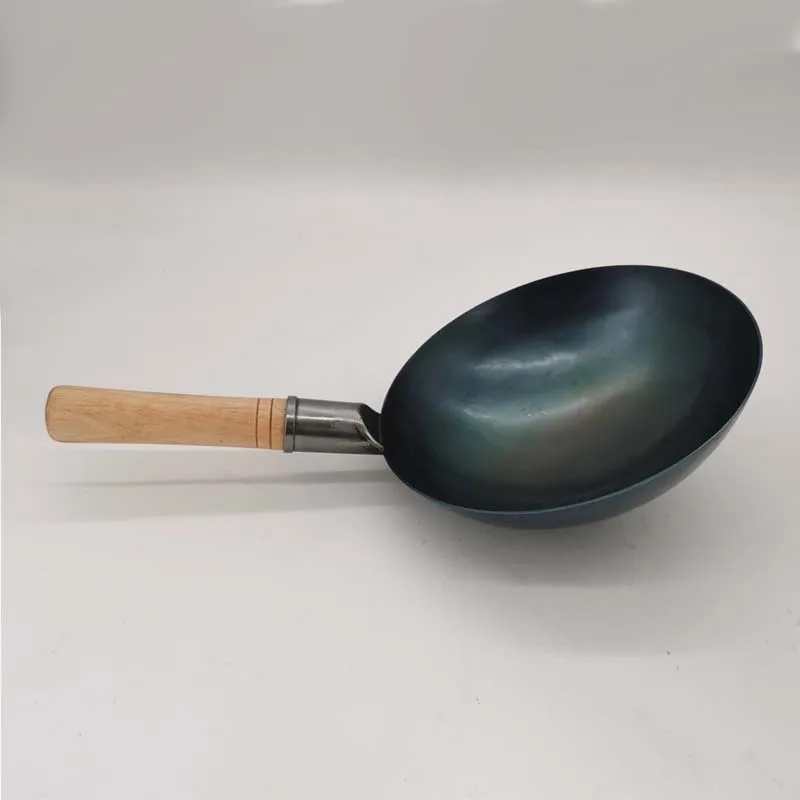 sem revestimento doméstico, Antiaderente, Wok espessado, 22cm