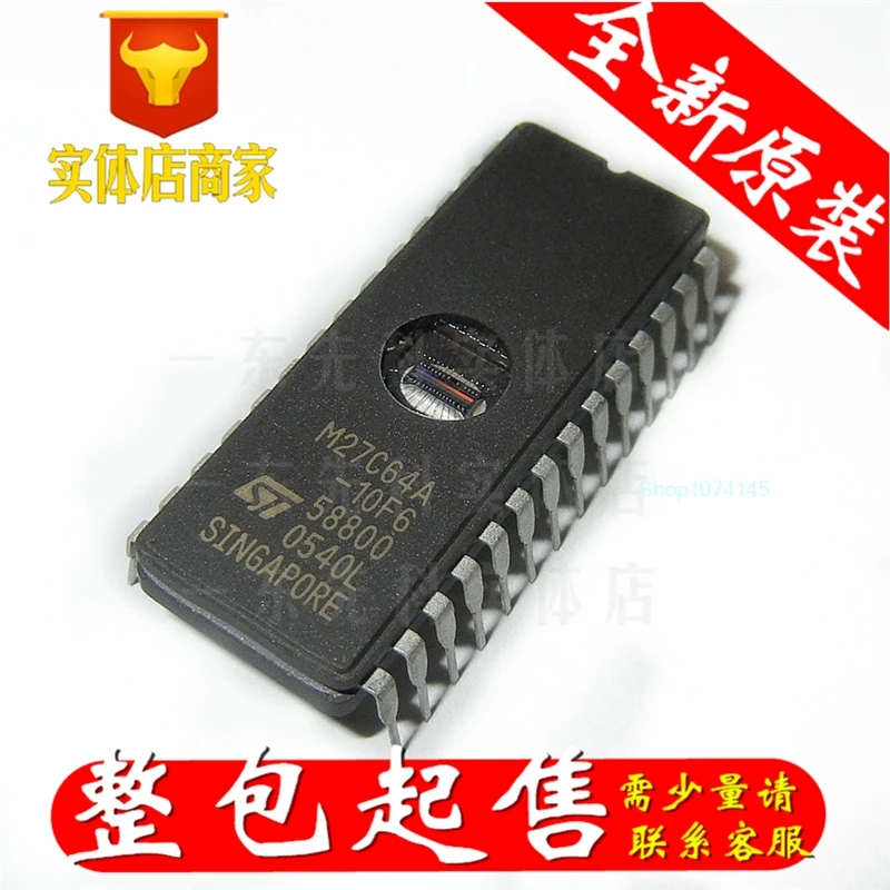 10 шт./лот M27C64A-10F6 CDIP-28/