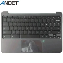Для hp chromebook 11 G4 Упор для рук крышка верхний чехол Клавиатура рамка без Touc hp ad черный