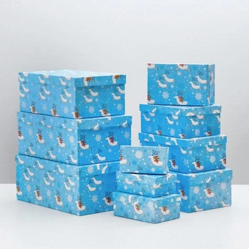 

Set of boxes 10 in 1 "Oleni NG", 30.5 x 20 x 13 - 12 x 6.5 x 4 cm 4723363
