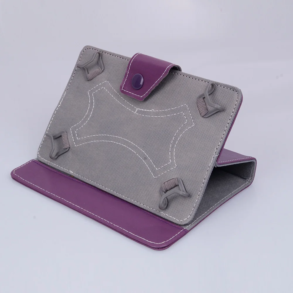 FREE SHIPPING New Universal Tablet Case Leather Flip Stand Cover For Samsung Amazon Android 7 Inch White Black Color 7'' |