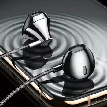 

Heavy Bass Headset In-ear Earphones For Xiaomi Earphone Wired Headphones With Microphone Volume control For Huawei iphone Phone