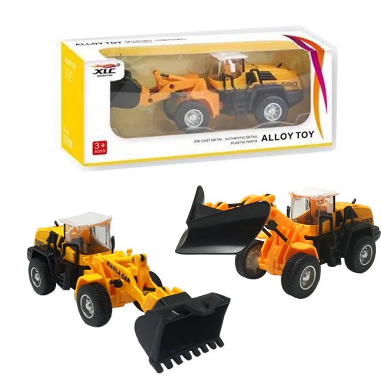 

CHILDREN'S Toy Car Metal Warrior Engineering 1: 50 Alloy Bulldozer Model Ornaments