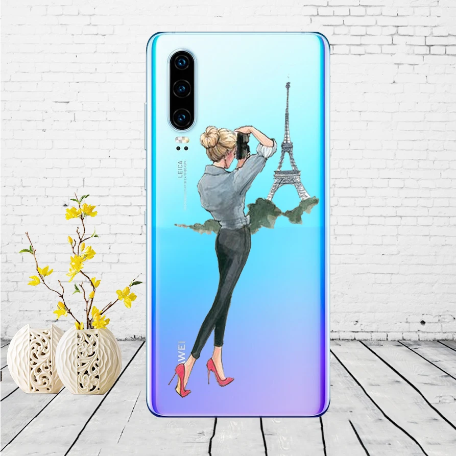 Чехол для huawei P30 Pro Чехол huawei P30Pro силиконовый чехол ТПУ задняя крышка телефона на huawei P30 Pro VOG-L29 ELE-L29 P30 Lite чехол
