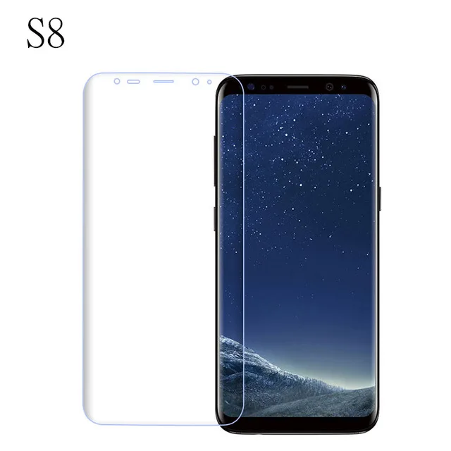 For Galaxy S8 9D полностью изогнутая Гидрогелевая пленка для samsung Galaxy Note 8 9 10 S7 S8 S9 S10 Plus S10E Защитная мягкая пленка не стекло - Цвет: For Galaxy S8