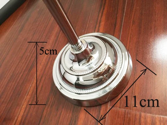 3Pcs/lot Dia11cm * H5cm Lamp Metal Base Bottom With M10 Middle Hole Candle Holder Base Lighting Accessories DIY