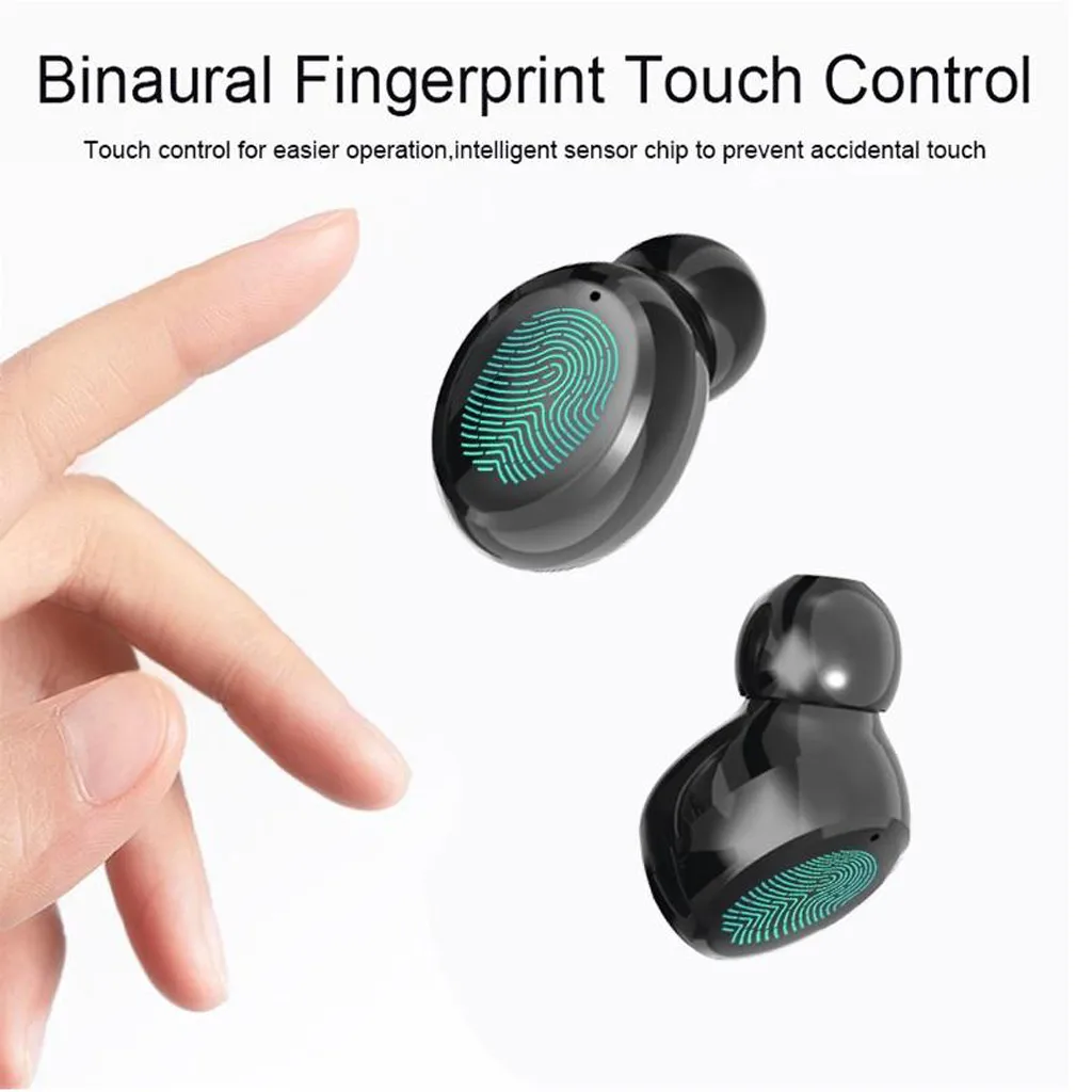 F9-5 bluetooth-гарнитура Tws мини-наушник стереогарнитура Беспроводная активная шумоподавление с микрофоном гарнитура Hands-free#20