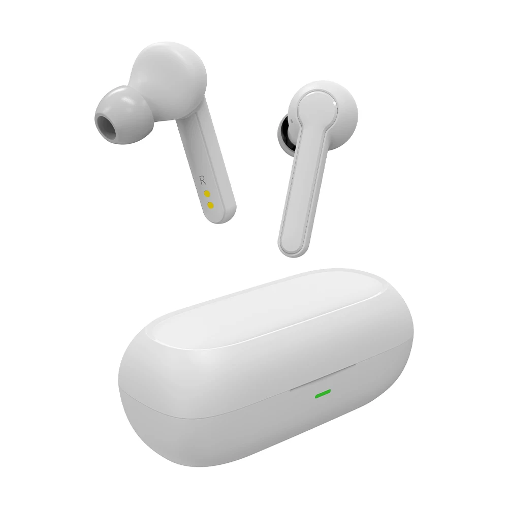 Touch Control Earbuds WIreless Headphones Bluetooth 5 0 For iPhone Samsung With Microphone Noise Cancelling