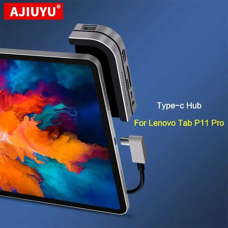 Док-станция AJIUYU USB C для Lenovo Tab P11 Pro 11 5 дюйма TB-J706F 3 0 HDMI мм | Компьютеры и офис