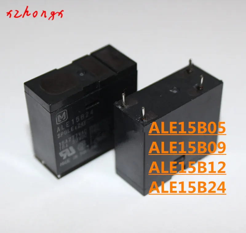ALE15B05 ALE15B09 ALE15B12 ALE15B24 4 контакта 16A 5VDC 9VDC 12VDC 24VDC реле питания|Реле| |