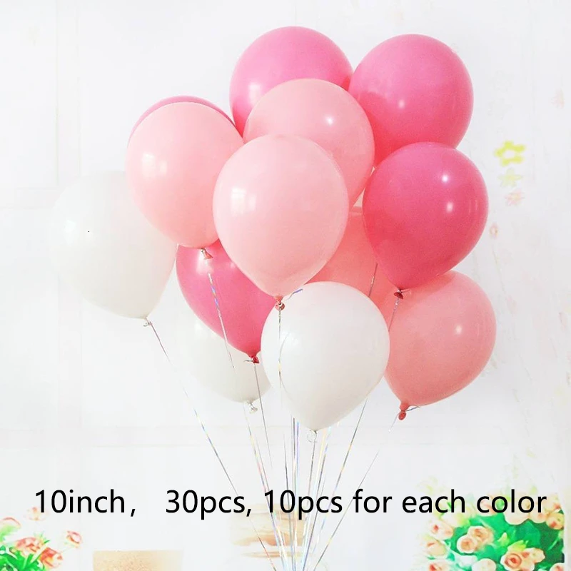 pink dark rose white 1 Набор воздушных шаров колонна-подставка наборы воздушных шаров стенд Арка с рамкой основание и полюс для дня рождения свадьбы Валентина украшения - Цвет: pink dark rose white