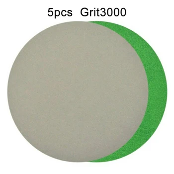 

5pcs Polishing Sandpaper 3000 5000 7000 10000 Grit 7inches 175mm Polisher Wet Dry Sander Disc Silicon Carbide Sanding Paper