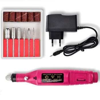 

1 Set 20000RPM Professional Electric Nail Drill Machine Kit Mill Cutter Pedicure Nail File Manicure Machine Nail Art Tools