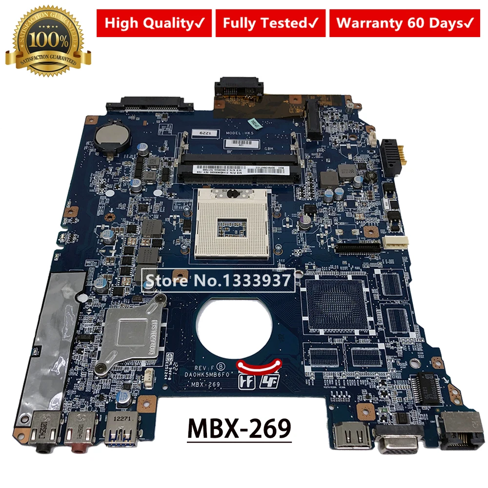 Материнская плата DA0HK5MB6F0 MBX-269 для SONY серии SVE151 материнская ноутбука A1883850A 31HK5MB0090 |