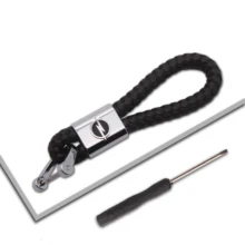 Автозапчасти тканый кожаный брелок на веревке брелок для ключей для Opel Astra H G J Insignia Mokka Zafira Corsa Vectra C D Antara