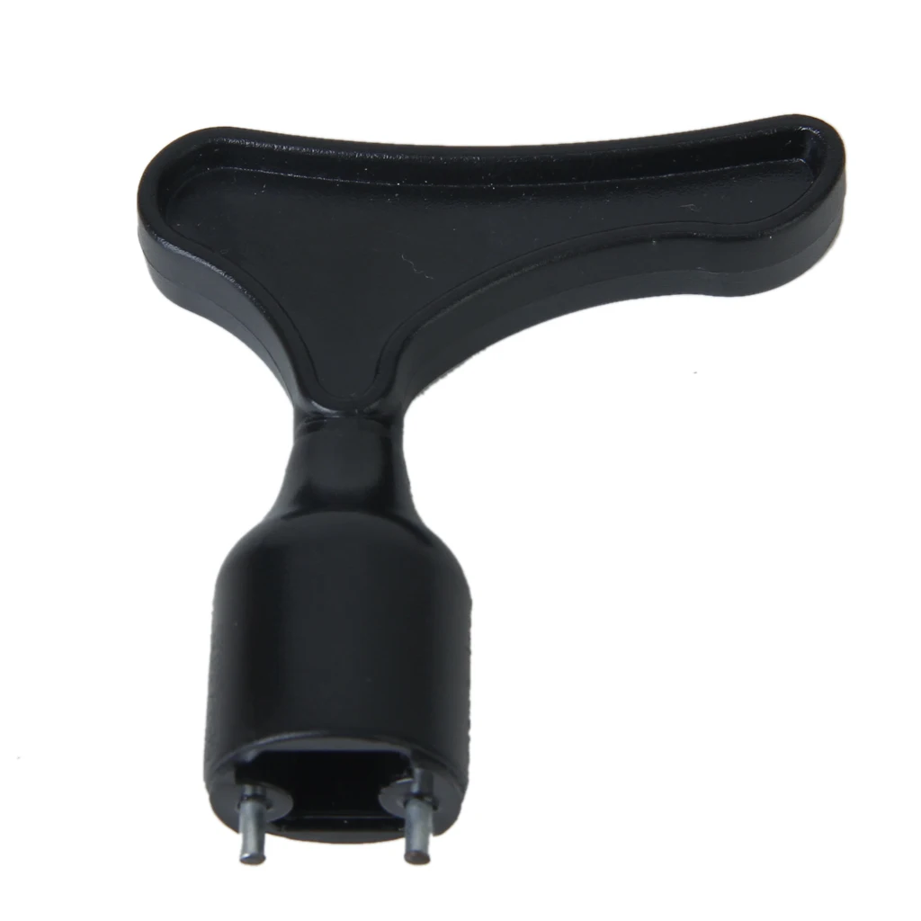 Golf Shoe Stud Remover Spike Wrench Cleat Key Removing Tool  Handle Black
