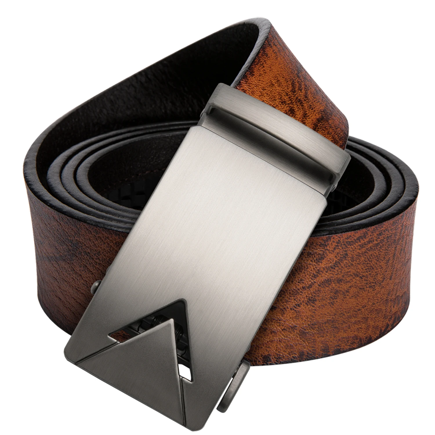 2013-DG-C Hi-Tie мужской ремень Популярный коричневый ремень для мужчин мужской Качественный ремень из натуральной кожи Мужской дизайнерский ковбойский ремень для джинсов - Цвет: 2013-DG-C