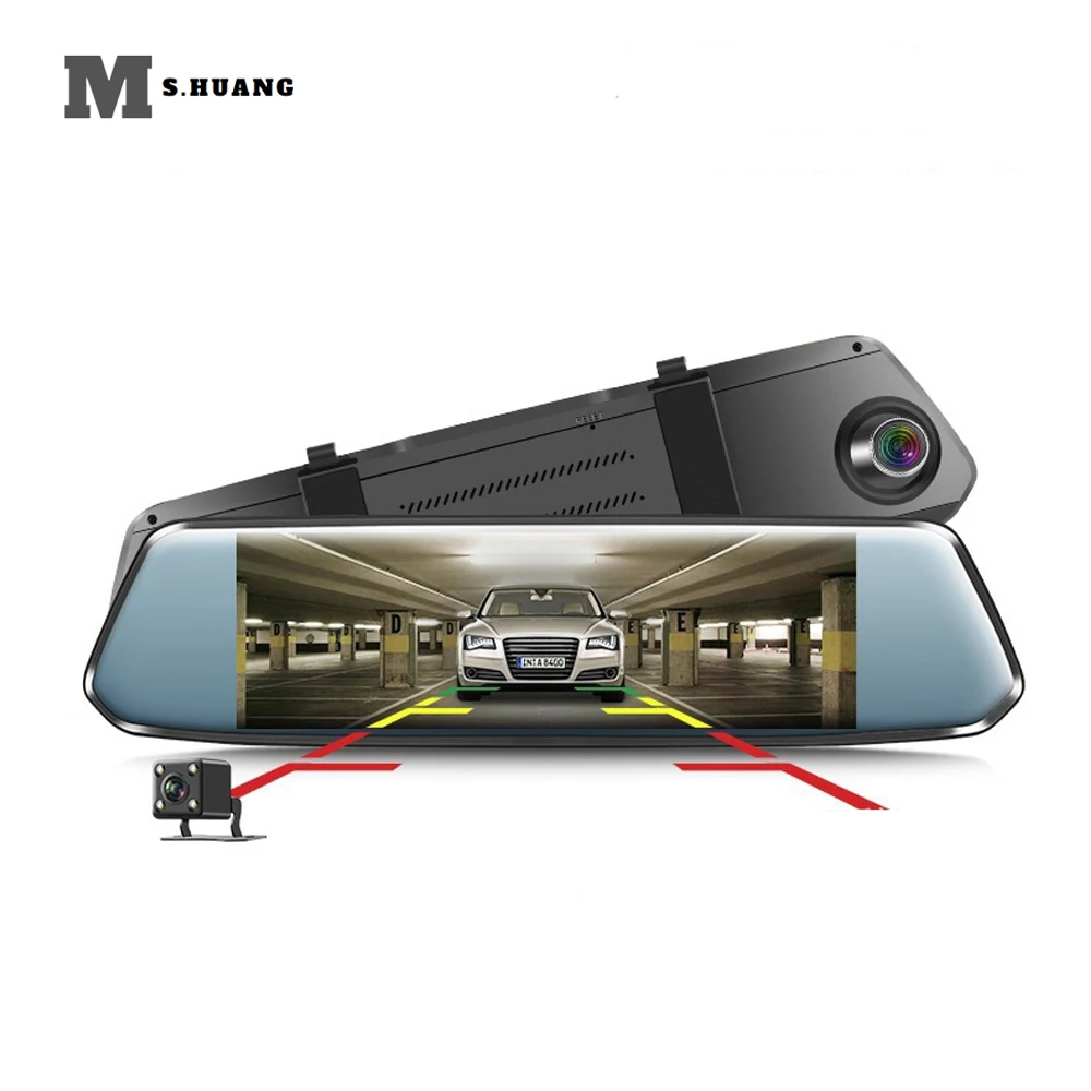 Автомобильный видеорегистратор камера авто 7 0 дюймов FHD 1080 P зеркало заднего вида