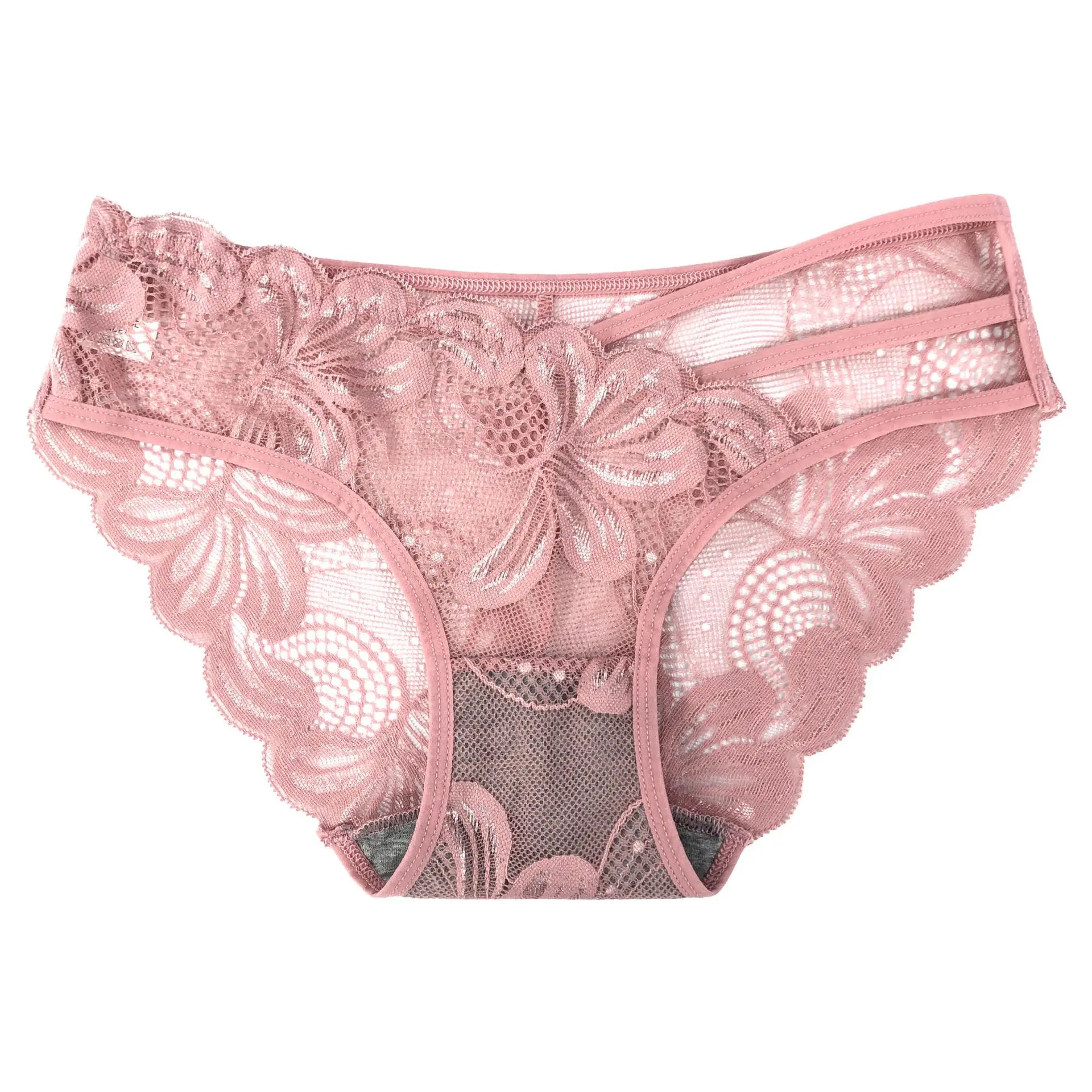 

Женские трусики, французские безупречные кружевные эластичные ленты, кружевные обтягивающие бедра, дышащие удобные 60230 #