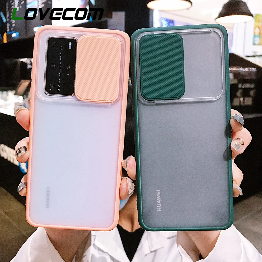 Противоударный чехол для Huawei P30 40 прозрачный из ТПУ 40pro матовый мягкий