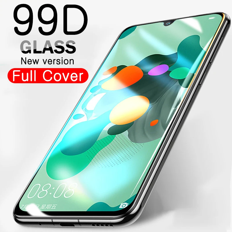 

99D Curved Full Cover For Samsung Galaxy A50 Screen Protector Glass A50 A70 A40 A10 A20 A20E A30 A60 A80 A90 Tempered Glass Film
