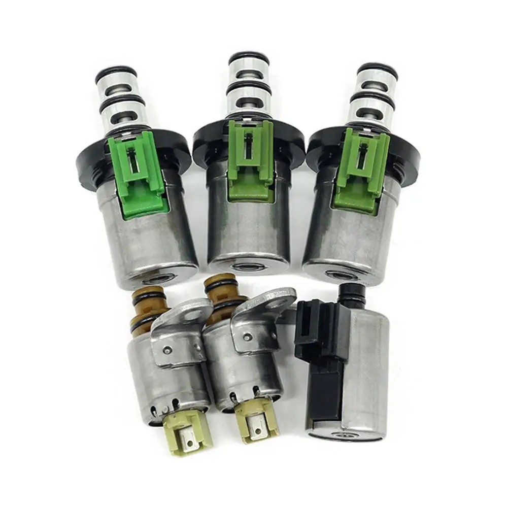 

6PCS/Set Gearbox Shift Solenoid Valve 4F27E D48421A D46950 48420K-R For Ford Focus Fiesta MAZ-DA 2 3 5 6 Transmission Solenoid