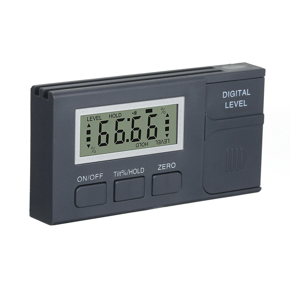 Level LCD Screen Mini Angle Measurement Data Hold Magnetic Base Digital Inclinometer Electronic Pro