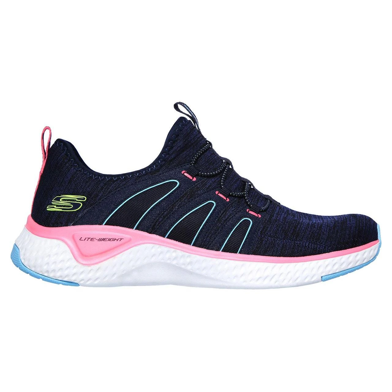 DEPORTIVAS MUJER MALLA AZUL SKECHERS MULTICOLOR TEXTIL 13326 NVHP|Zapatillas de correr|