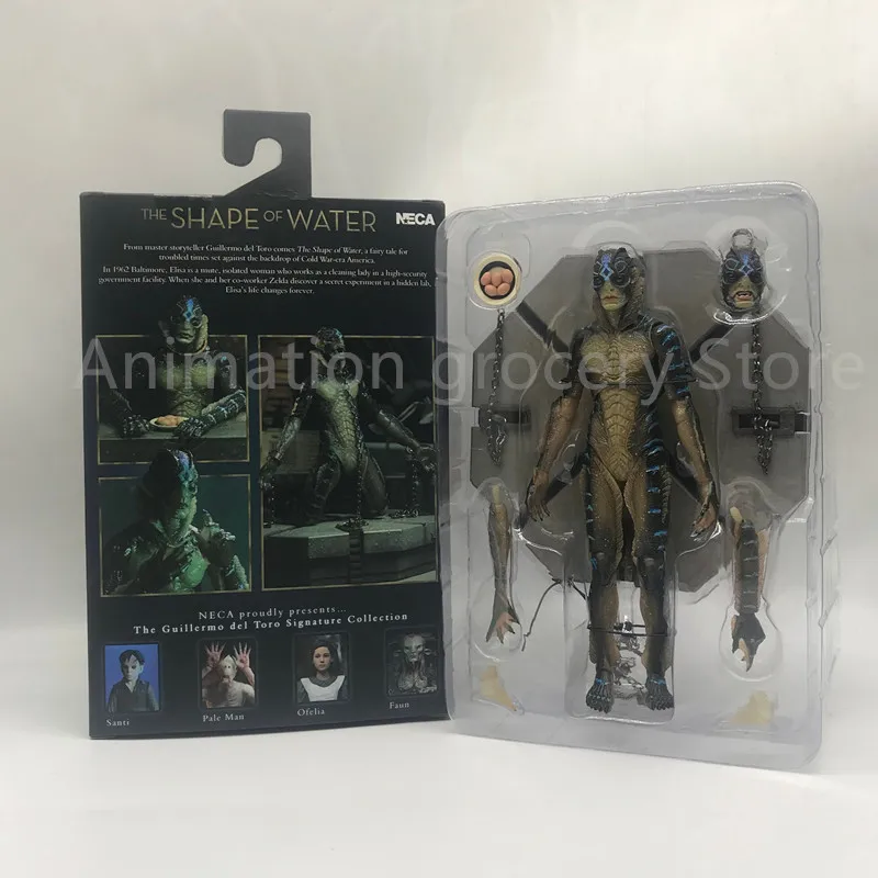 Оригинальный NECA 8 дюймов в форме воды амфибийский человек подвижная фигурка