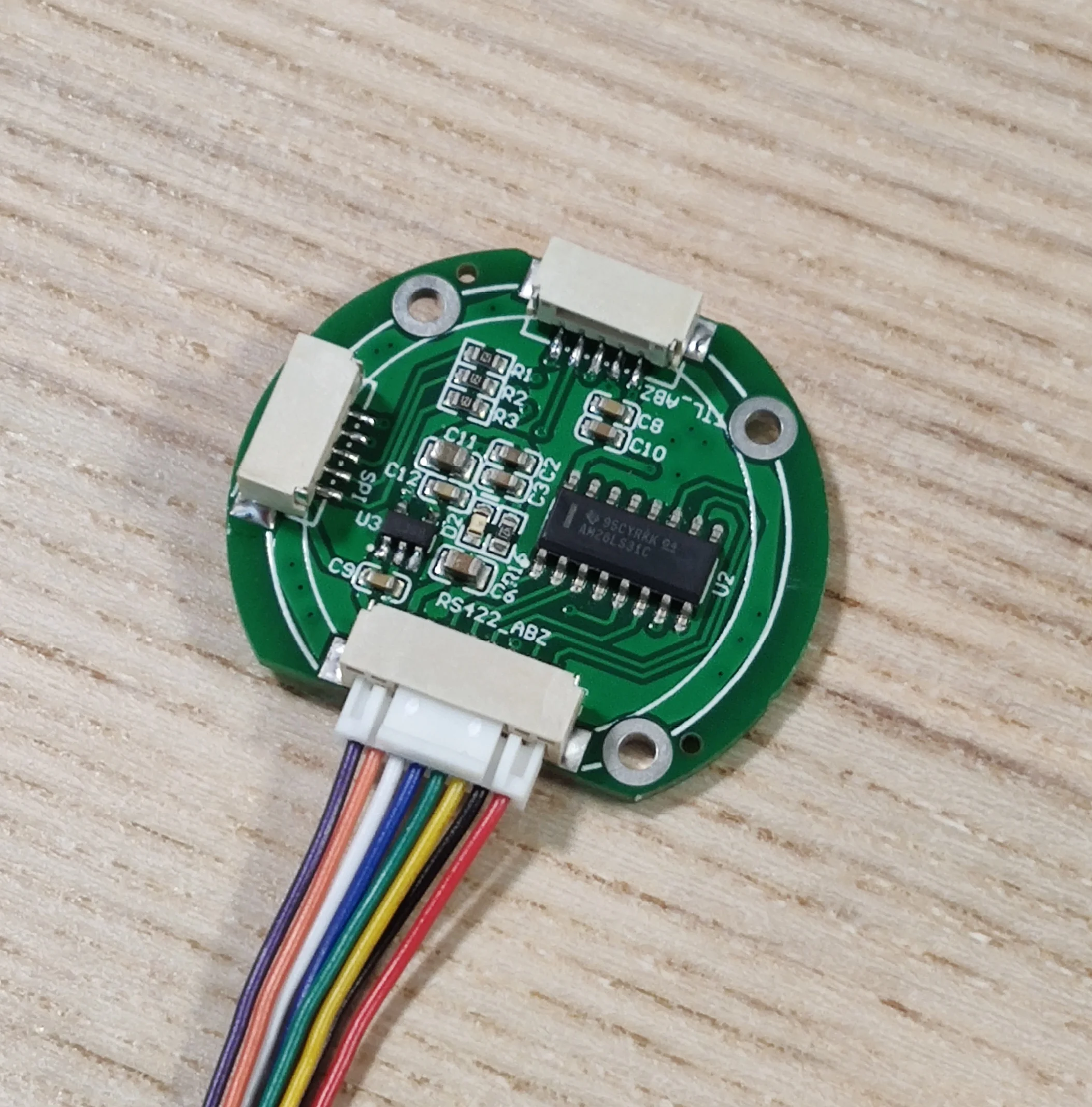 

Магнитный энкодер, датчик угла, TLE5012B, высокая точность 15 бит, ABZ, SPI, RS422