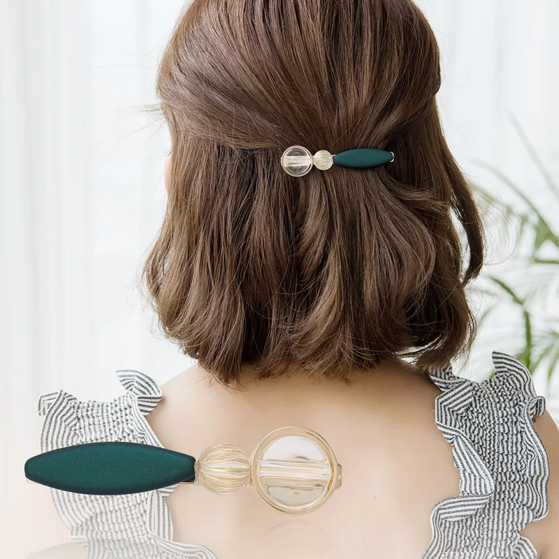 CHIMERA-pasadores de pelo simples para mujer y niña, pinzas para el pelo de aleación Metal, horquillas coreanas, accesorios de joyería para cabello - Joyería y accesorios