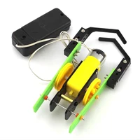 1 Set DIY Wire Control Climb Robot Assembled Kits Toy Experimental Teaching Tool