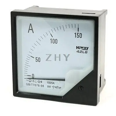 

42L6 Ammeter Analog Panel Meter 12 x 12 x 7.5cm AC 0-150A