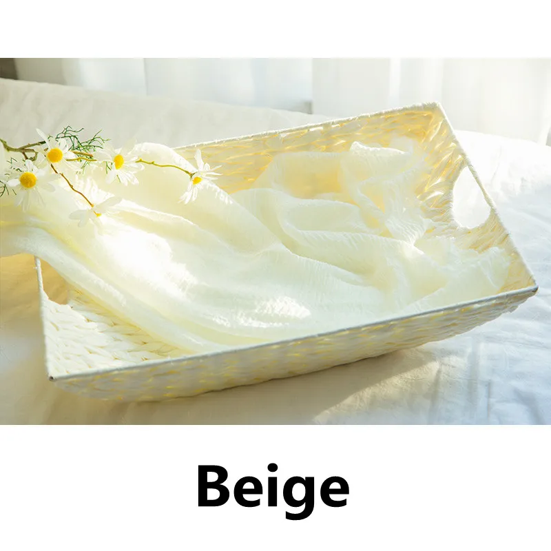 beige Новорожденный реквизит для фотосъемки обертывание Детские Реквизит одеяло мягкое растягивающееся Хлопковое одеяло детские аксессуары GPD8930 - Цвет: beige