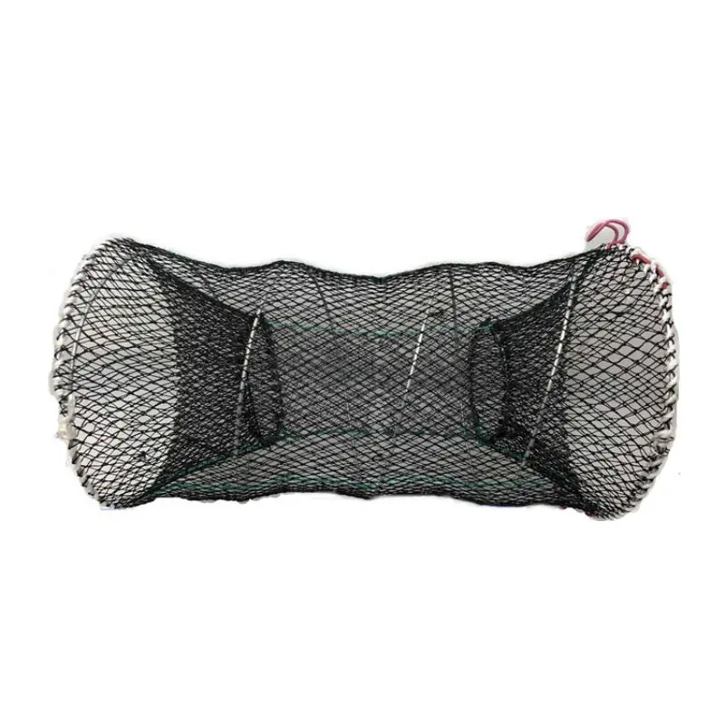 

2 hole Fishing Foldable Trap Cast Keep Net Crab Crayfish Lobster Catcher Pot Trap Fish Net Eel Shrimp Live Bait