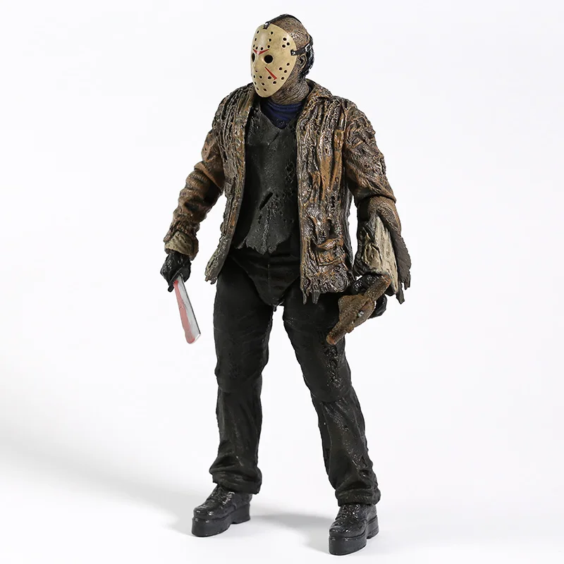 NECA Freddy Vs. Jason Джейсон Вурхиз ПВХ фигурка Коллекционная модель игрушки
