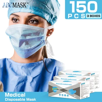 

Disposable Medical Face Mask Anti-pollution 3 Layer Surgical Face Mask Ear Loop Surgical Medical Mask Breathable Health Mask