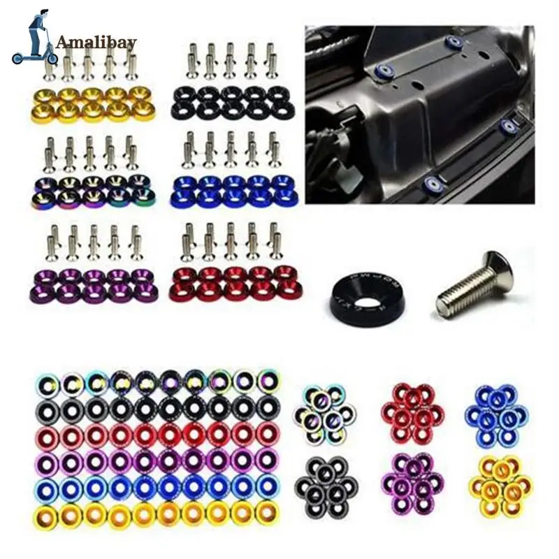 10Pcs Scooter Fasteners Screws Handle Bar Screw Washers for Dualtron 1 2 3 Thunder Eagel Ultra Zero 9 Kaabo Parts