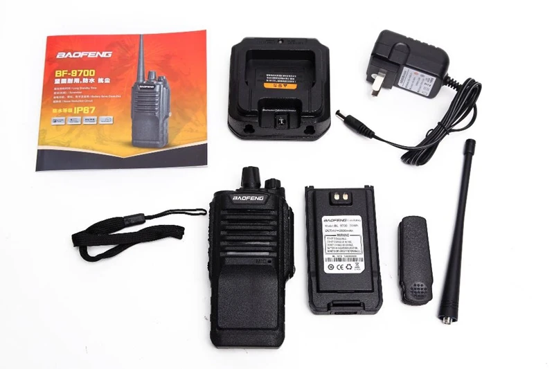 Baofeng BF-9700 рация IP67 водонепроницаемый сканер двухстороннее радио Профессиональный Comunicador трансивер