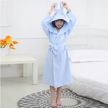 Детские халаты из чистого хлопка, тонкий вафельный водопоглощающий купальный костюм, летние пижамы с капюшоном для мужчин и женщин