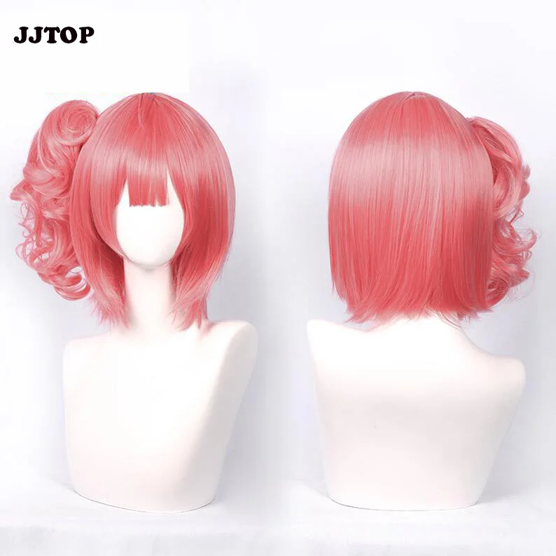 WIG ONLY Одежда для костюмированной вечеринки с фронтальной линией для девочек, одежда для девочек, карнавальный костюм MP7, Женский боевой костюм для костюмированной вечеринки - Цвет: WIG ONLY