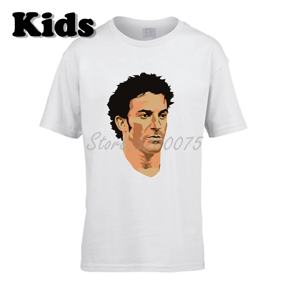 Детская футболка с надписью Alessandro Del Piero 10 Italy Legend круглым вырезом для мальчиков и