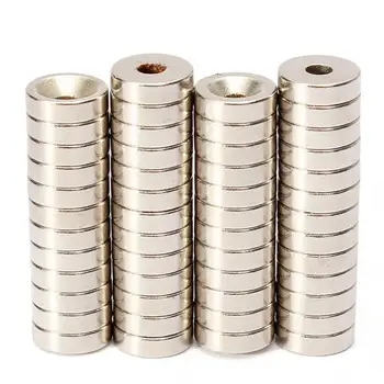 

50pcs N50 D10 x 3MM Strong Ring Magnets Earth Neodymium