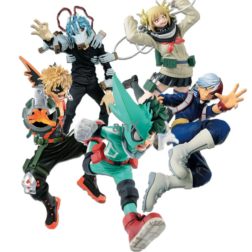 Model-Toys Academia-Figure Katsuki Shigaraki Todoroki Shoto Himiko My-Hero Bakugou PVC