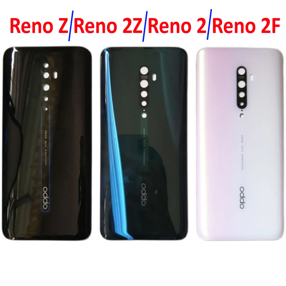 vivo mobile frame High Quality NEW Back Cover Battery Housing For OPPO Reno Z 2Z 2 2F Door Rear Case Shell Phone Lid Replacement RenoZ Reno2Z transparent phone frame