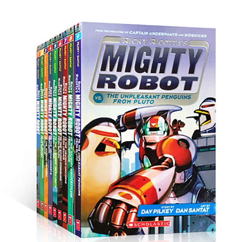 純正お買い得 子供のための9冊の本 ゲーム 英語のロボット 狩猟 本 教育 早期学習 4 オンラインストア買取 Artech Mi It