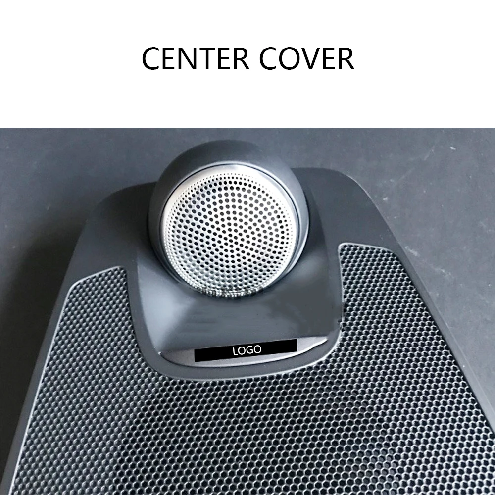 

Car center console speaker cover For Volvo XC60 2018-2020 series dashboard audio horn trim high quality HiFi loudspeaker casing