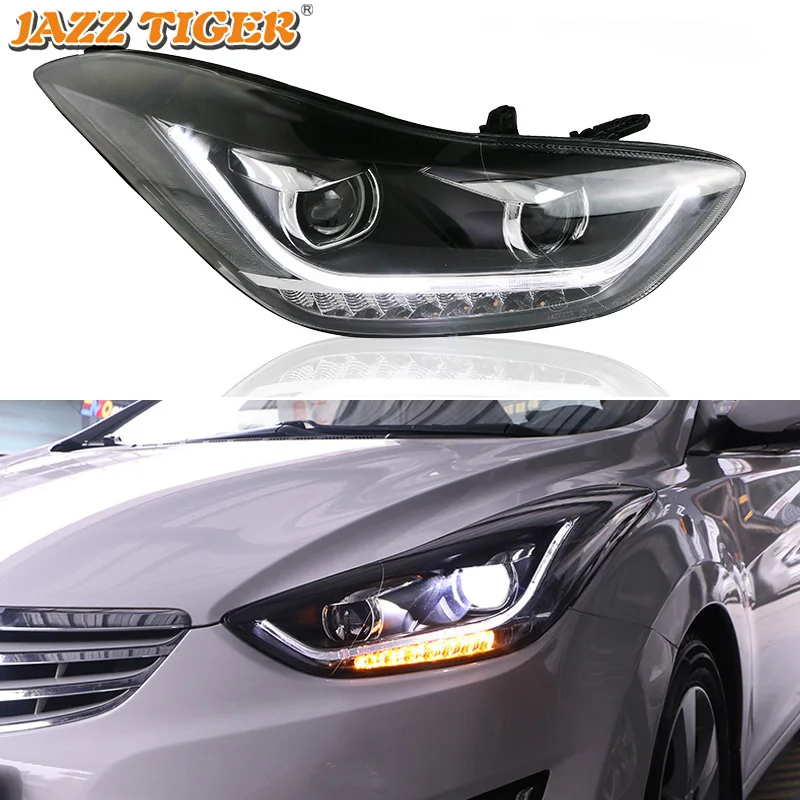 Автомобильный Стайлинг светодиодный задний фонарь для Hyundai Elantra Avanta MD 2011 - 2016 DRL