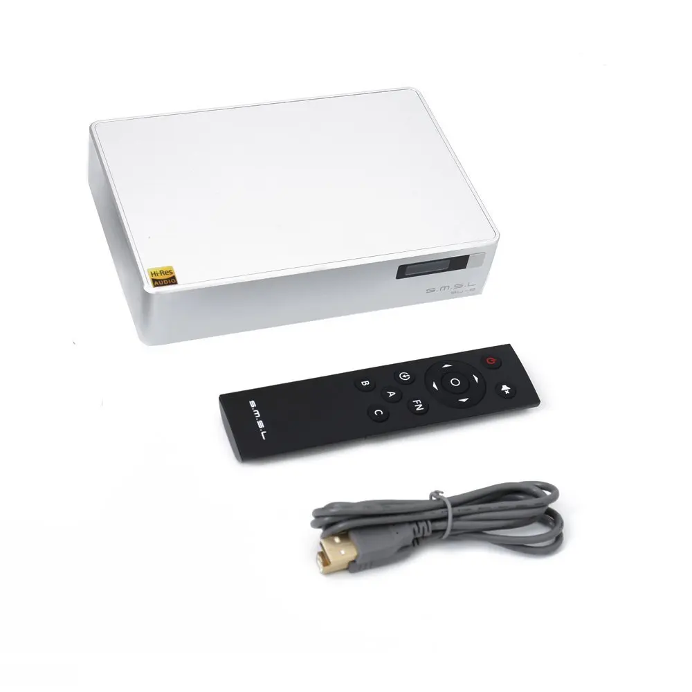 SMSL SU 8 V1.2 ES9038Q2M * 2 32 бит/768 кГц DSD512 DAC USB/оптический/коаксиальный декодер и пульт