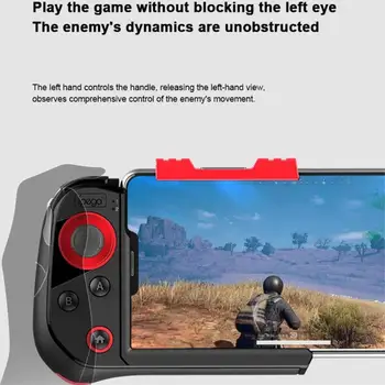 

Yfashion IPEGA Wireless Bluetooth Gamepad Pubg Red Spider Game Controller for Android /IOS Game Joystick